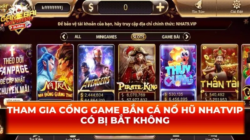 Nhatvip – Cổng Game Bắn Cá Nổ Hũ Đẳng Cấp Nhất 2025